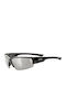 Uvex Sportstyle 215 Men's Sunglasses with Black Plastic Frame and Gray Lens S5306172216