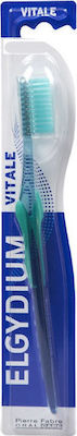 Elgydium Vitale Manual Toothbrush Medium Turquoise 1pcs