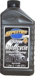 Spectro Silver 4 Semisintetic Ulei de motocicletă pentru motoare în patru timpi 15W-50 1lt