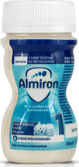Nutricia Fertiges Milchgetränk Almiron 1 für 0m++ Monate 70ml