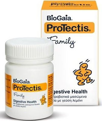 BioGaia Protectis Family Probiotika 60 Kautabletten Zitrone