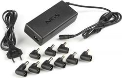 NGS Universal Laptop Charger 90W 5A with Detachable Power Cord and Plug Set