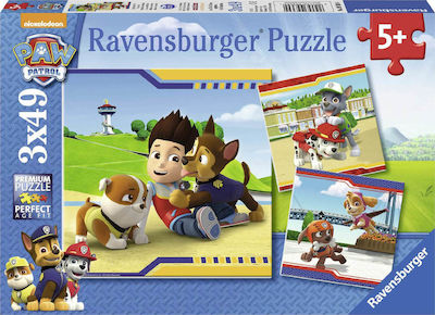 Παιδικό Puzzle Paw Patrol: Ήρωες με Γούνα 147pcs για 5+ Ετών Ravensburger