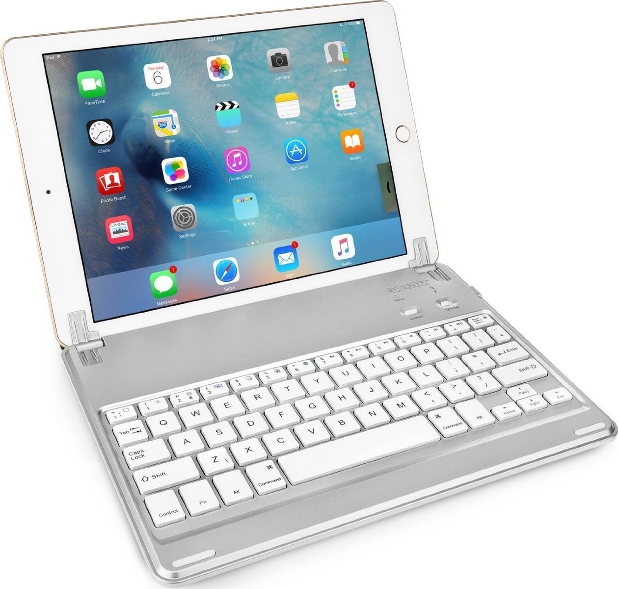 Caseflex Ultra Thin iPad Air / Air 2 Bluetooth Keyboard with