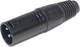 Audiophony FXM/NO Stecker XLR männlich Schwarz (H7933)