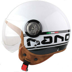 Beon B-110 Nano+ White Jet Helmet