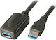 Powertech 5m USB 3.0 Cable A-Male to A-Female (CAB-U040)