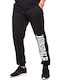 110786 Sweatpants with Elastic Black