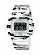 Casio G-shock Digital Women's Watch Chronograph with Metal Bracelet