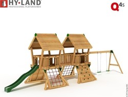 Hy-land Дървена Кула За Игра За 3+ Години Hy-land Дървена Кула За Игра За 3+ Години