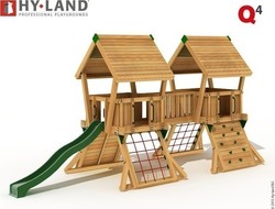 Hy-land Дървена Кула За Игра За 3+ Години Hy-land Дървена Кула За Игра За 3+ Години