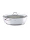 Fissler Dutch Oven Oval mit Glasdeckel 38x25cm 1Stück