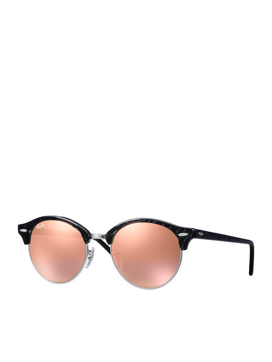 Ray Ban Clubround Unisex Sonnenbrille mit Schwa...