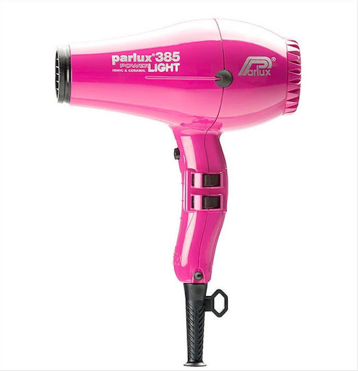 Parlux 385 Power Light Ionic Επαγγελματικό Πιστολάκι Μαλλιών 2150W Φούξια
