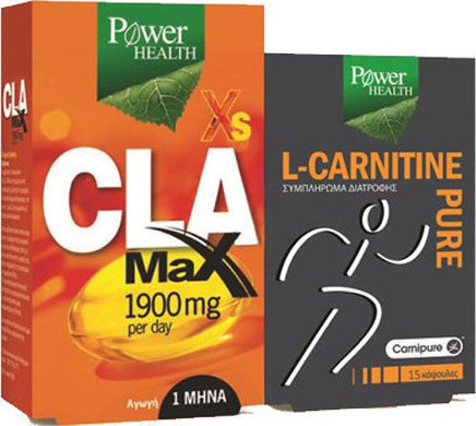 Power Health Xs Cla Max 1900mg 60 Kapsoyles L Carnitine 15 Kapsoyles Skroutz Gr