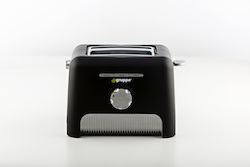 Gruppe T336 Toaster 2 Schlitze 870W Schwarz