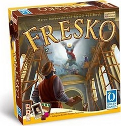 Queen Games Board Game Fresco for 2-4 Players 10+ Years QUE60592 (EN)