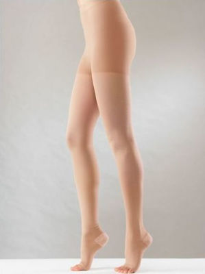 Sanyleg Θεραπευτικό Καλσόν Φλεβίτιδος Graduated Compression Pantyhose Compression Class 1 Beige