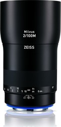 Zeiss Full Frame Φωτογραφικός Φακός Milvus 100mm f/2M ZE Telephoto / Macro για Canon EF Mount Black