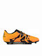 X 15.3 FG-AG J Kids Molded Soccer Shoes Orange