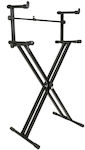 KINSMAN KS-130 Harmonium Stand Double KINSMAN KS-130 Stand for 2 Keyboards