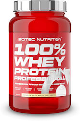 Scitec Nutrition 100% Whey Professional with Added Amino Acids Whey Protein Gluten Free with Flavor Vanilla Very Berry 920gr