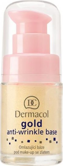 Dermacol Gold Anti-Wrinkle Make Up Primer Face in Cream Formulation Base 15ml