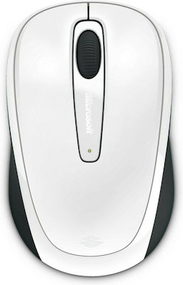 Microsoft 3500 Wireless Mini Mouse White