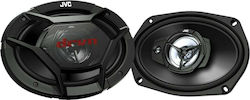 JVC Σετ Ηχεία Αυτοκινήτου CS-DR6930 6x9" με 70W RMS (2 Δρόμων)