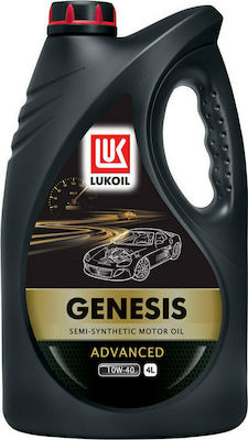 Lukoil Genesis Advanced Semi-Synthetic Car Lubricant 10W-40 4lt