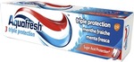 Aquafresh Triple Protection Οδοντόκρεμα για Πλάκα & Τερηδόνα Fresh & Minty 75ml