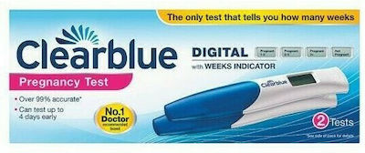 Clearblue 2τμχ Ψηφιακό Τεστ Εγκυμοσύνης με Δείκτη Σύλληψης