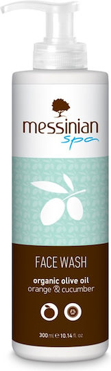 Messinian Spa Orange & Cucumber Gel Facial Makeup Remover 300ml