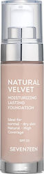 Seventeen Natural Velvet Longlasting Matte Liquid Foundation 30ml