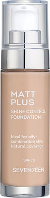 Seventeen Matt Plus Liquid Make Up SPF20 03 Natural Beige 30ml