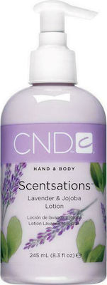 CND Lavender & Jojoba Lotion Feuchtigkeitsspendende Lotion Körper mit Duft Lavendel 245ml