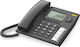 Alcatel T76 Office Corded Phone Black