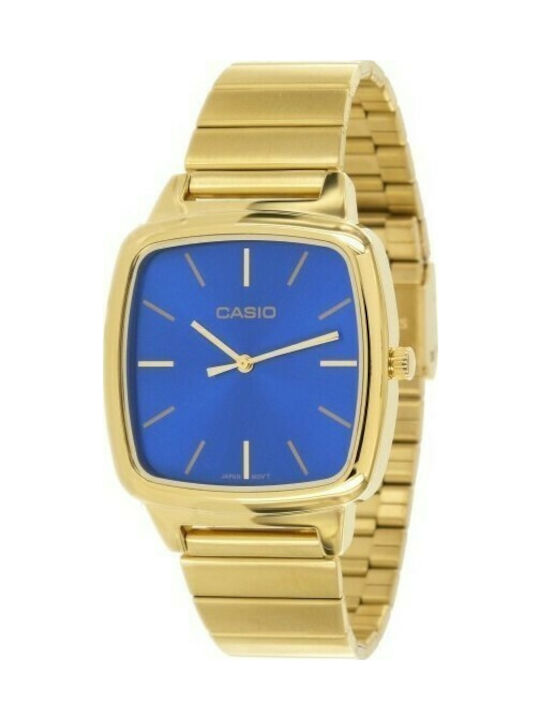 Casio Collection Watch Battery with Gold Metal Bracelet