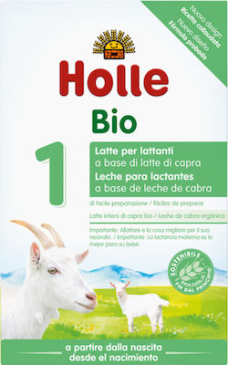 Holle Formula de lapte Bio Goat MIlk 1 Fără gluten pentru 0m+ 400gr