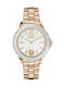 Versus by Versace Abbey Road Watch with Pink Gold Metal Bracelet