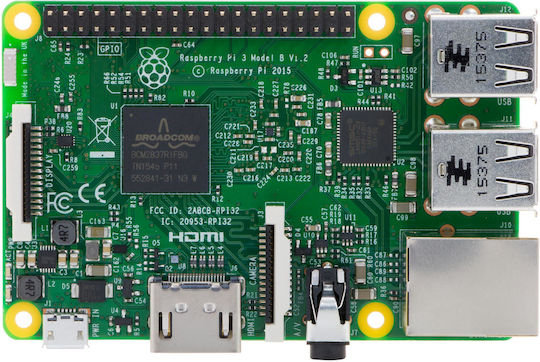 Raspberry Pi 3 Model B Barebone (Cortex-A53 / 1 GB RAM)