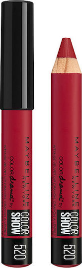 Maybelline Color Drama by Color Show Pencil Κραγιόν Velvet 520 Light It Up 2.5gr