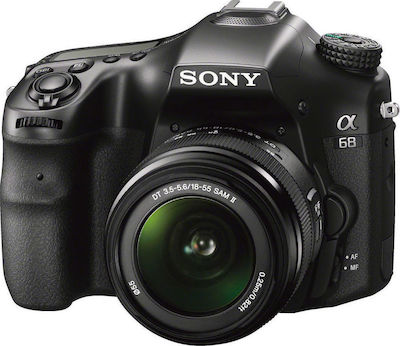 Sony DSLR Φωτογραφική Μηχανή SLT α68 Crop Frame Black