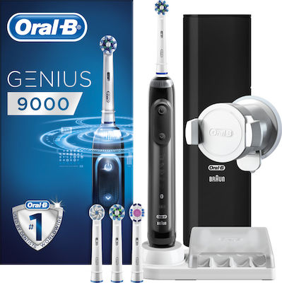 Oral-B Genius 9000 Ηλεκτρική Οδοντόβουρτσα με Χρονομετρητή και Αισθητήρα Πίεσης