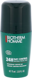 Biotherm Homme 24h Day Control Natural Protect Φυσικό Αποσμητικό 24h σε Roll-On Χωρίς Αλουμίνιο 75ml