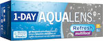 Meyers Aqualens Refresh 1 Day Multifocal 30 Ημερήσιοι Πολυεστιακοί Φακοί Επαφής Σιλικόνης Υδρογέλης με UV Προστασία