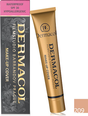 Dermacol Make Up Cover Waterproof SPF30 Machiaj lichid 209 30ml