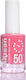 Sixteen Cosmetics 50'' No 716 Glossy Nail Polish Quick Dry Pink 11ml