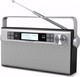 Soundmaster DAB 650 Radio portabil Reîncărcabil DAB+ Argint