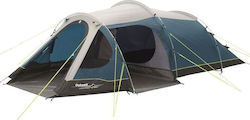 Outwell Earth 3 Tent 2016 Σκηνή Camping Τούνελ Μπλε 4 Εποχών για 3 Άτομα